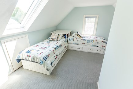 Falmouth Cape Cod vacation rental - Upstairs Bedroom 1 (two twin beds)