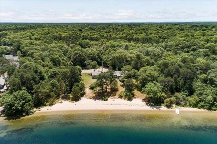 Mashpee, Johns Pond Cape Cod vacation rental - Private property with direct access to beach