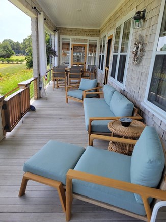 Falmouth, Menauhant Cape Cod vacation rental - Porch Seating