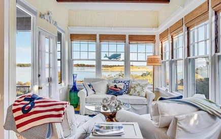 Falmouth, Menauhant Cape Cod vacation rental - First floor living area