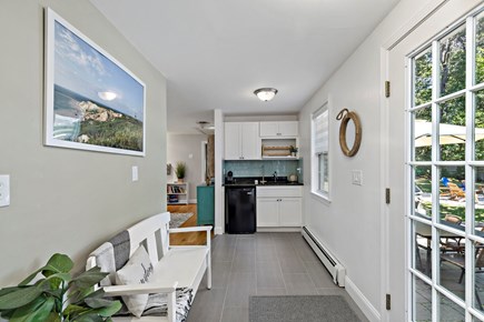 Mashpee Cape Cod vacation rental - Hallway leads to additional living space or outdoor access