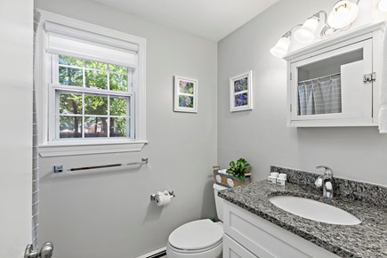 Mashpee Cape Cod vacation rental - Full bathroom with a tub and shower