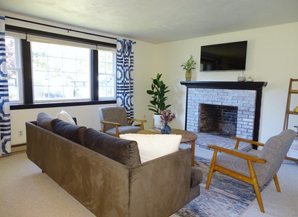 Yarmouth Cape Cod vacation rental - Newly refinished living room 