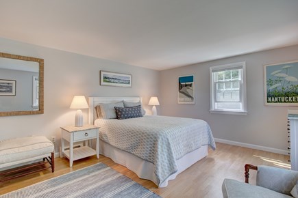 South Chatham Cape Cod vacation rental - Bedroom 1: first-floor master bedroom (queen bed).