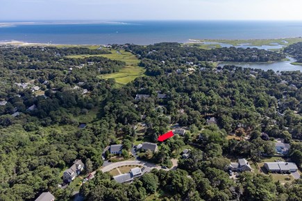 South Chatham Cape Cod vacation rental - Twelve-minute walk to beach along quiet road.