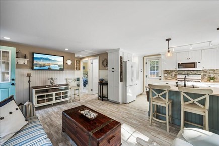 Pocasset Cape Cod vacation rental - Kitchen/living room