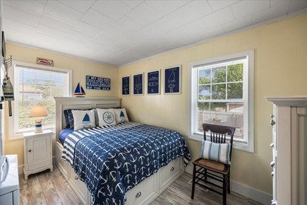 Pocasset Cape Cod vacation rental - 2nd bedroom (washer/dryer in this closet)