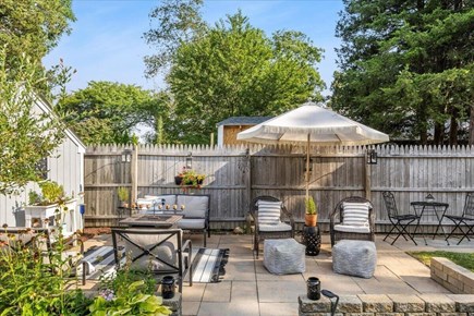 Pocasset Cape Cod vacation rental - Patio in backyard