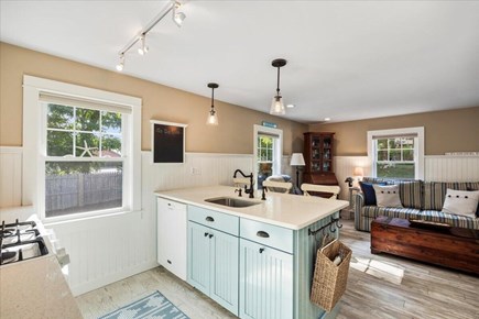 Pocasset Cape Cod vacation rental - Kitchen/living room