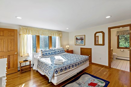 Chatham Cape Cod vacation rental - Upstairs primary bedroom with a king bed