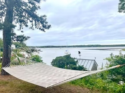Falmouth Cape Cod vacation rental - Outdoor hammock overlooking the water