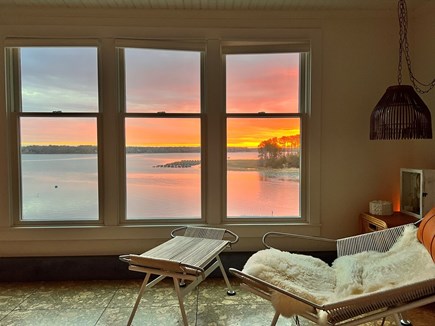 East Falmouth Cape Cod vacation rental - Queen Bedroom water view