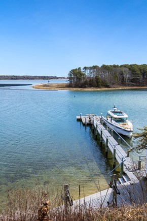 Falmouth Cape Cod vacation rental - Deepwater boat dock