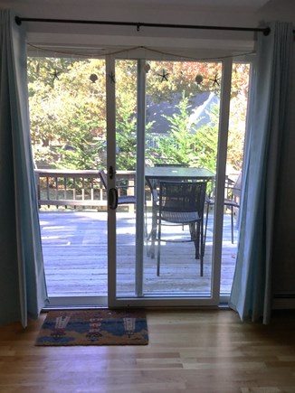 Eastham Cape Cod vacation rental - Back deck