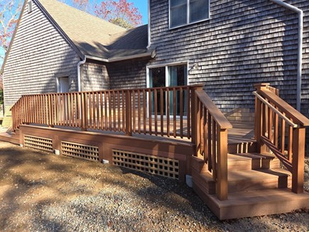 Eastham Cape Cod vacation rental - New Large Deck