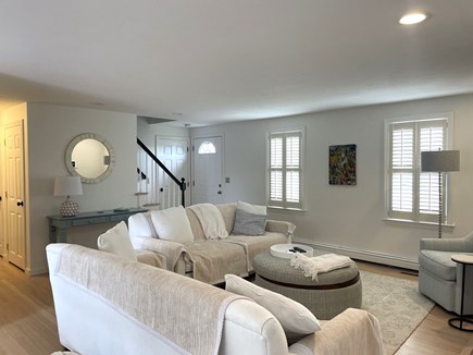 Harwich, Views of Allen Harbor Cape Cod vacation rental - Open, light and bright living room