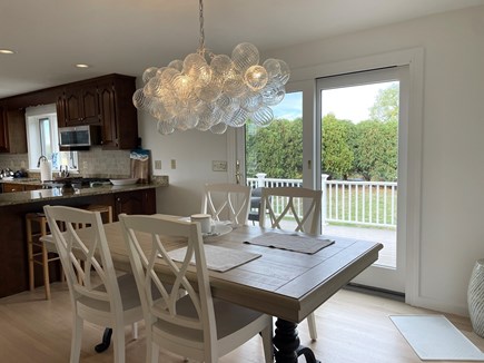 Harwich, Views of Allen Harbor Cape Cod vacation rental - Nice dining area