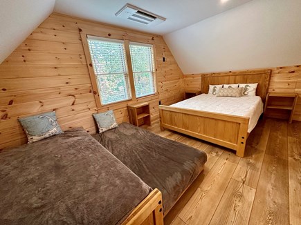 Eastham Cape Cod vacation rental - Second Bedroom Queen bed & 2 twin beds