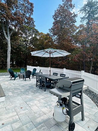 Eastham Cape Cod vacation rental - Back patio with BBQ grill