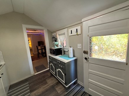 Truro Cape Cod vacation rental - Front Door Entrance into the Cottage