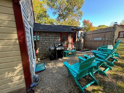 Truro Cape Cod vacation rental - Comfy Adirondack Chairs, Gas Grill, and Outdoor Shower