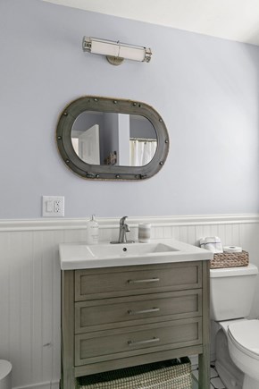 Falmouth Cape Cod vacation rental - Upstairs full bathroom.