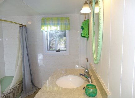 West Yarmouth Cape Cod vacation rental - Main floor full bath with tub