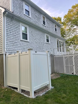 West Falmouth Cape Cod vacation rental - Spa-like outdoor shower