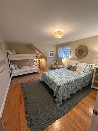 Harwich Cape Cod vacation rental - Guest with Queen + Twin over Full Bunk Beds