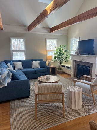 Harwich Cape Cod vacation rental - Living Room and TV