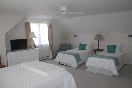 Eastham, Nauset Light - 3995 Cape Cod vacation rental - Second floor bedroom with queen and two twins