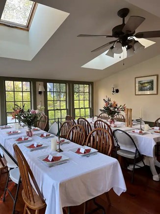 Brewster Cape Cod vacation rental - Plenty of dining space for big family meals