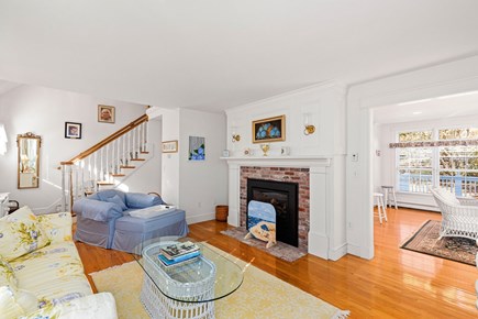 Brewster Cape Cod vacation rental - The dining room opens up to the adorable sitting room