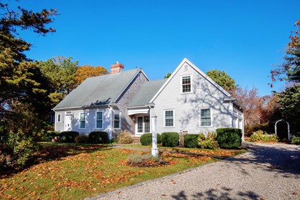 Brewster Cape Cod vacation rental - Curb appeal during fall