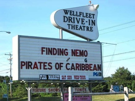 Wellfleet Cape Cod vacation rental - Wellfleet Drive-In: last one on the cape, opened in 1957!