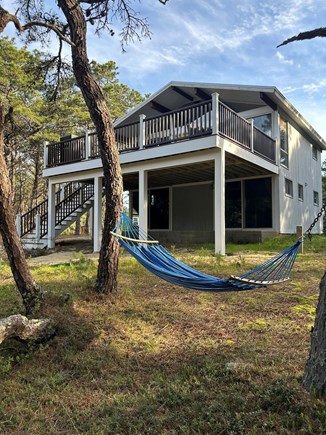 Wellfleet Cape Cod vacation rental - Brand new deck and shaded patio