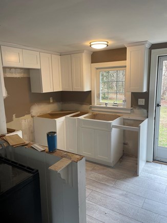 Sandwich  Cape Cod vacation rental - Kitchen renovation waiting for countertops and dishwasher