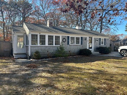 West Yarmouth Cape Cod vacation rental - Front of house with two entries.