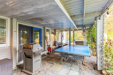 Mashpee Cape Cod vacation rental - Outdoor ping pong table