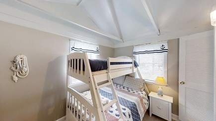 West Yarmouth Cape Cod vacation rental - Bedroom 3 - Twin over Full Bunkbed