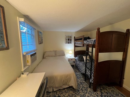 Yarmouth Cape Cod vacation rental - Bedroom 3: full bed + single bunk beds. Desk and chair