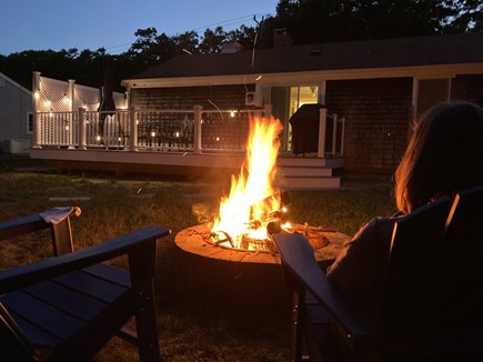 Yarmouth Cape Cod vacation rental - Fire pit