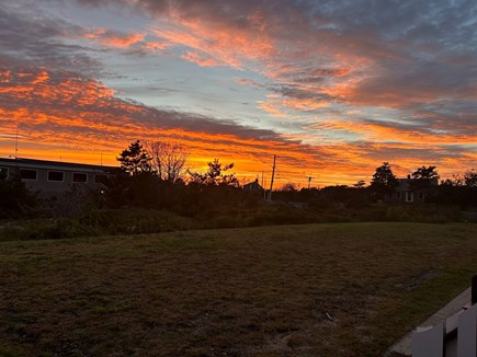 Chatham Cape Cod vacation rental - Sunset from deck