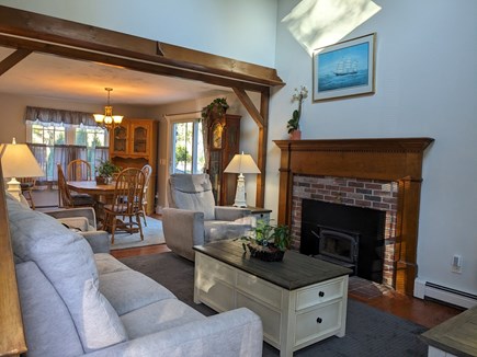 Dennis Cape Cod vacation rental - Nice comfortable living room with large cable TV