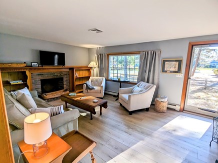 Dennis Cape Cod vacation rental - Nice comfortable seating in sunny living room