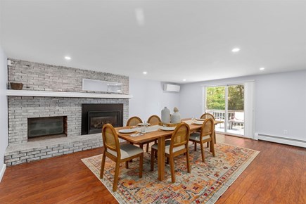 Falmouth Cape Cod vacation rental - A large dining room with direct access to the back deck