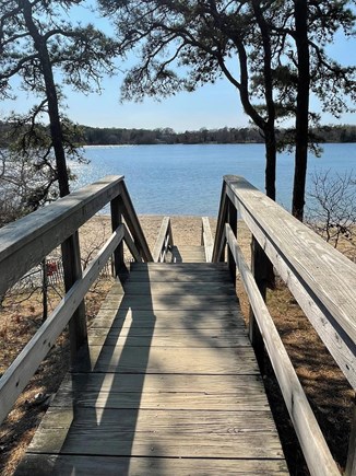 Dennis Cape Cod vacation rental - Princess beach at Scargo Lake