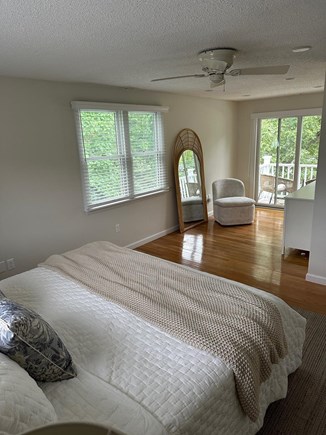 Popponesset Cape Cod vacation rental - Second floor master bedroom with sitting area.