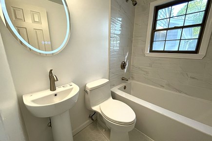 Falmouth, Seacoast Shores Cape Cod vacation rental - Bath with tub and shower