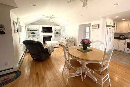 Falmouth, Seacoast Shores Cape Cod vacation rental - Living and dining room